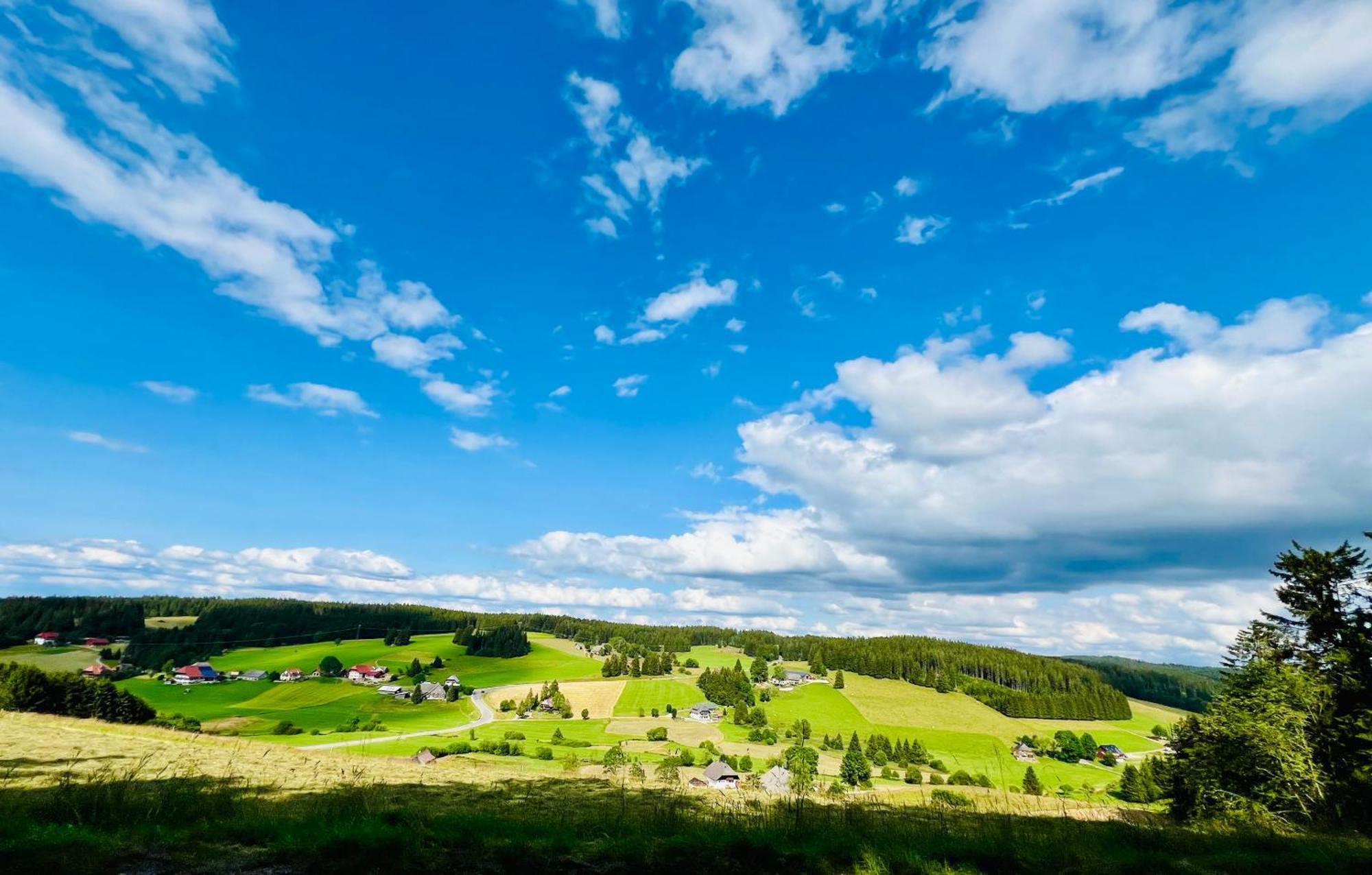 Mitten Im Schwarzwald Mit Infrarot-Sauna Und Garagenparkplatz Schönwalde Exteriör bild